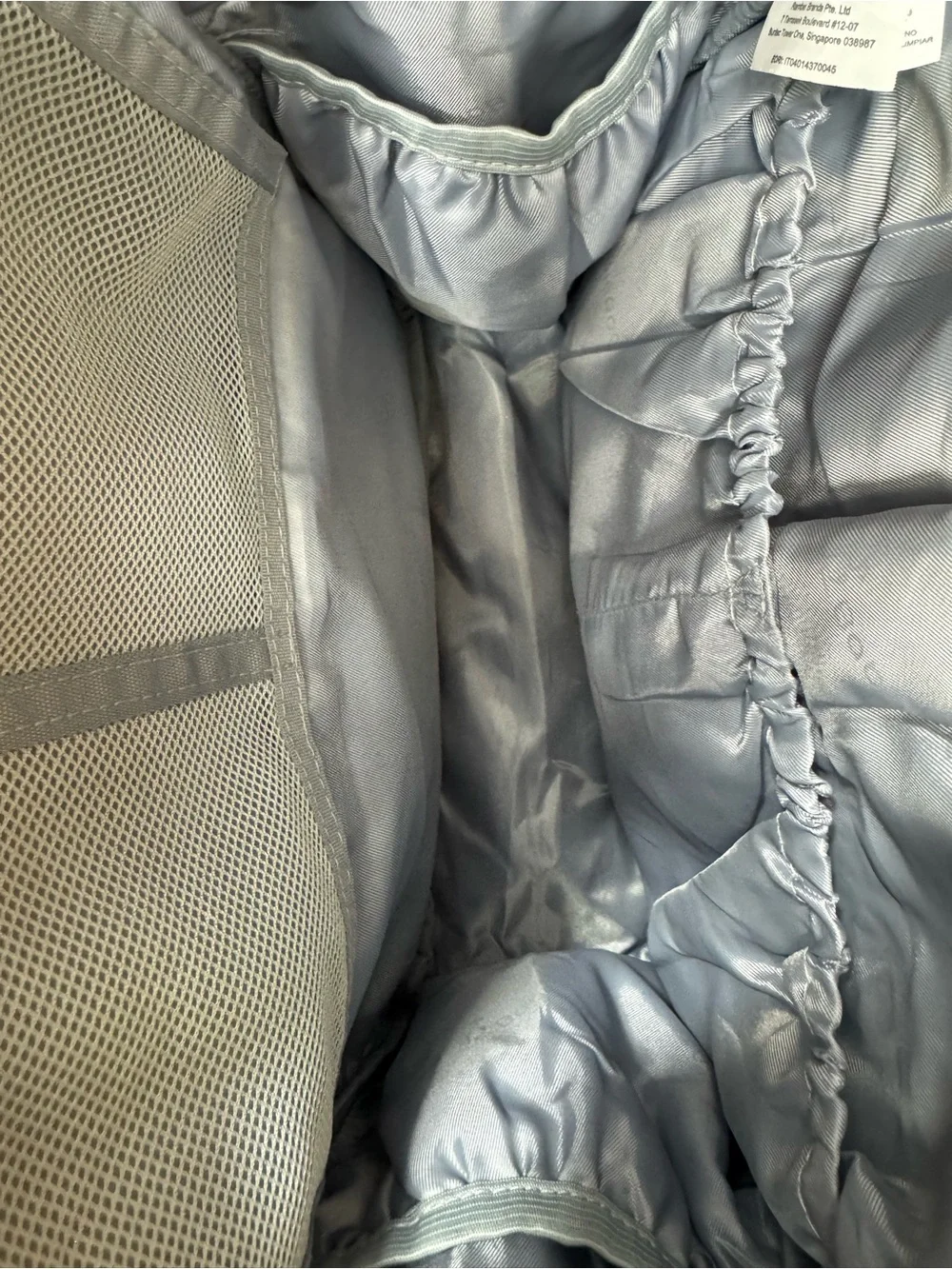 Gray Quilted Baby Diaper Backpack - Neutral Gray